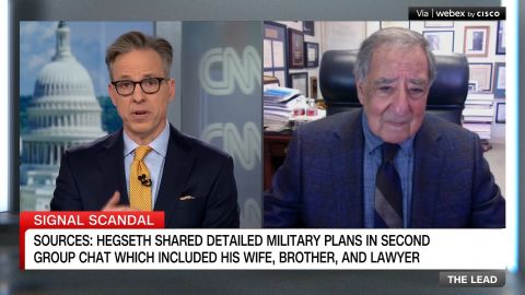 <p>Leon Panetta joins The Lead</p>