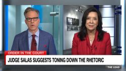 <p>Judge Esther Salas joins The Lead</p>