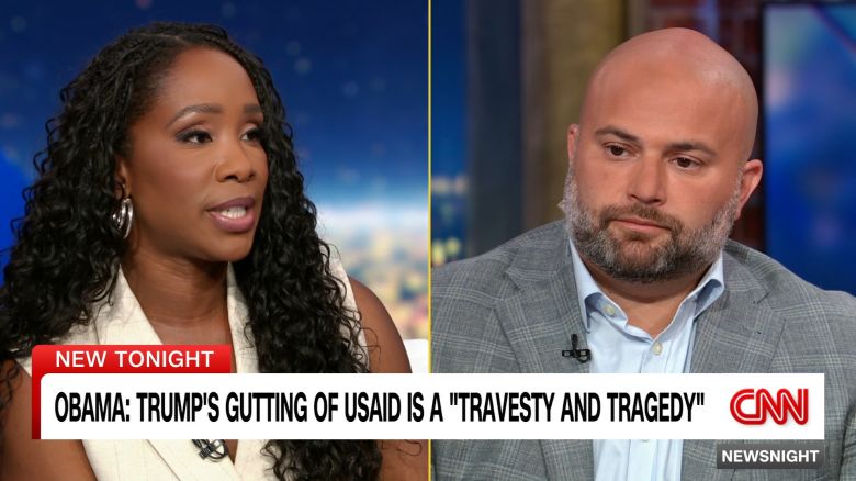 <p>The CNN NewsNight panel debates the merits of President Trump's cuts to USAID as former President Obama calls the cuts a "colossal mistake."</p>