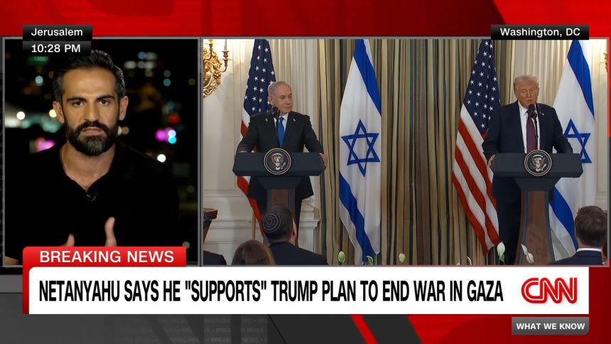 <p>Donald Trump claims the White House peace plan in Gaza can bring 