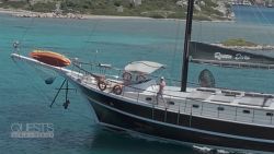 <p>CNN's Richard Quest explores the country its waters.</p>