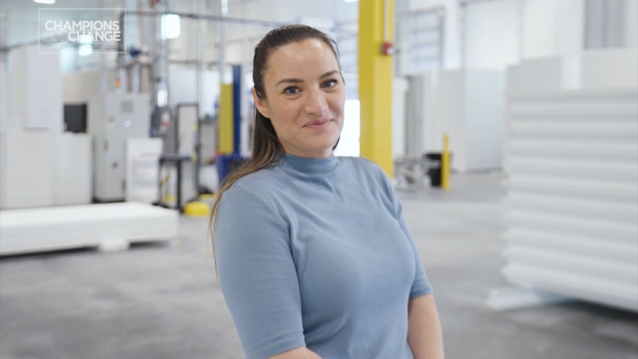 <p>Annette Rubin is pioneering the use of polystyrene foam to construct storm-durable and environmentally responsible homes in hurricane-prone areas. Her designs promise lower production costs with a fraction of the usual carbon footprint.</p>