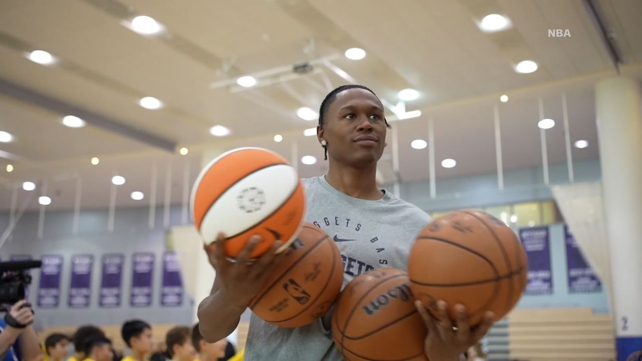 <p>With slam dunks and fierce rivalries, basketball fever hits the UAE capital for the third NBA Abu Dhabi Games. CNN’s Bijan Hosseini visits the NBA District, where fans are soaking in the action. </p>