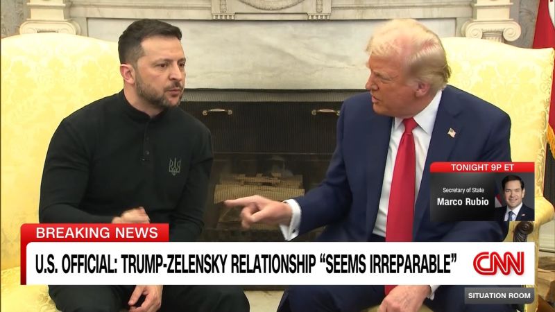 Trump and Zelensky’s fraught relationship dates back to 2019