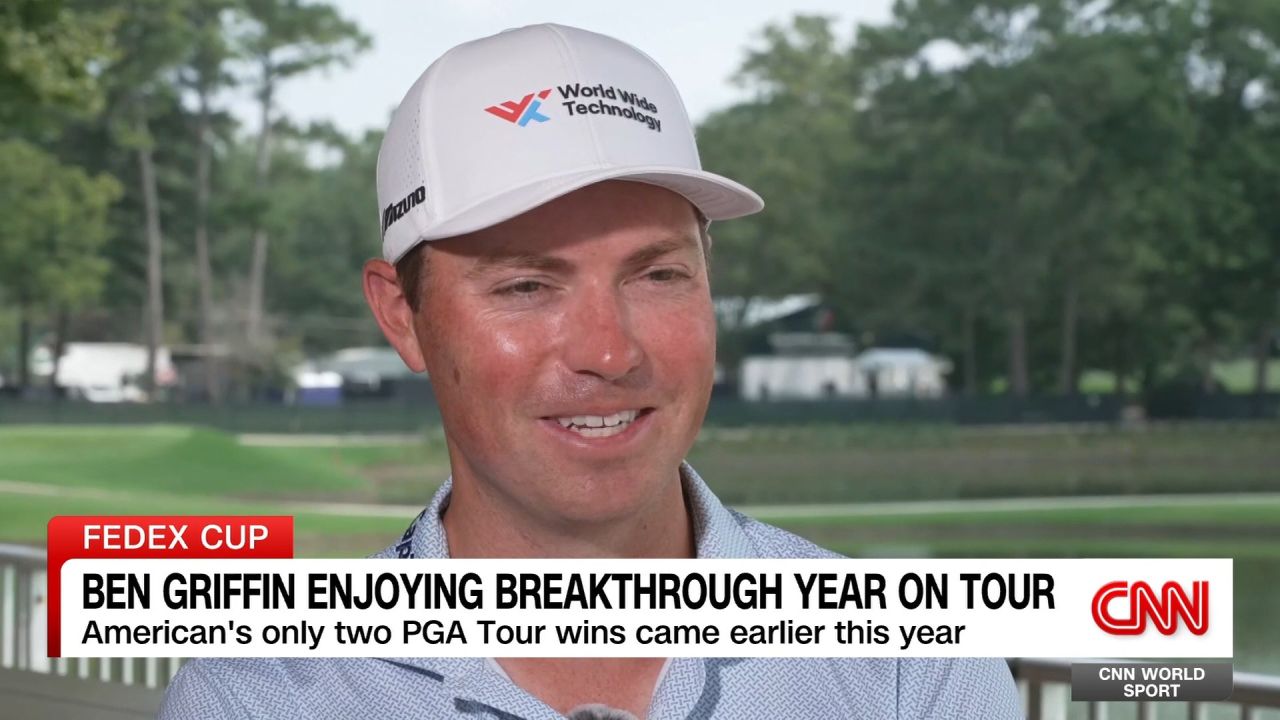 <p>Ben Griffin speaks with CNN World Sport's Don Riddell about his successful season in which he captured his only two career PGA Tour victories and looks ahead to a possible Ryder Cup selection.</p>