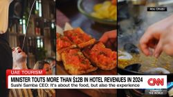 <p>A tasting experience in the UAE has reached the global market. CNN’s Becky Anderson spoke with Sunset Hospitality Group CEO, Antonio Gonzalez, about the journey that started with a few restaurants in Dubai, only to expand to over 25 countries. </p>