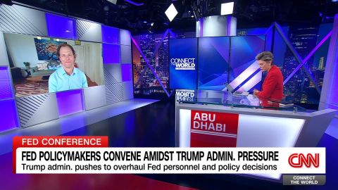 <p>Fed Chair Jerome Powell is under intense pressure from U.S. President Donald Trump to cut interest rates. Economics professor Justin Wolfers talks to Becky Anderson about Powell's future, and his potential successors.</p>