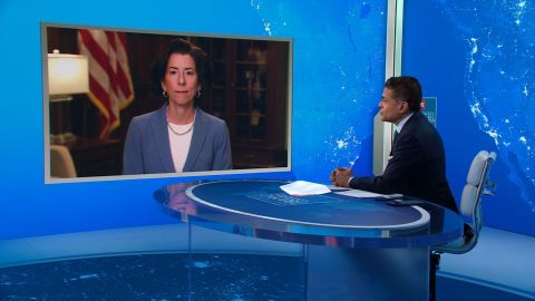 <p>Secretary Gina Raimondo says of Intel, a recipient of US chipmaking subsidies, “they have to improve their technology” to get the next tranche of funds.</p>