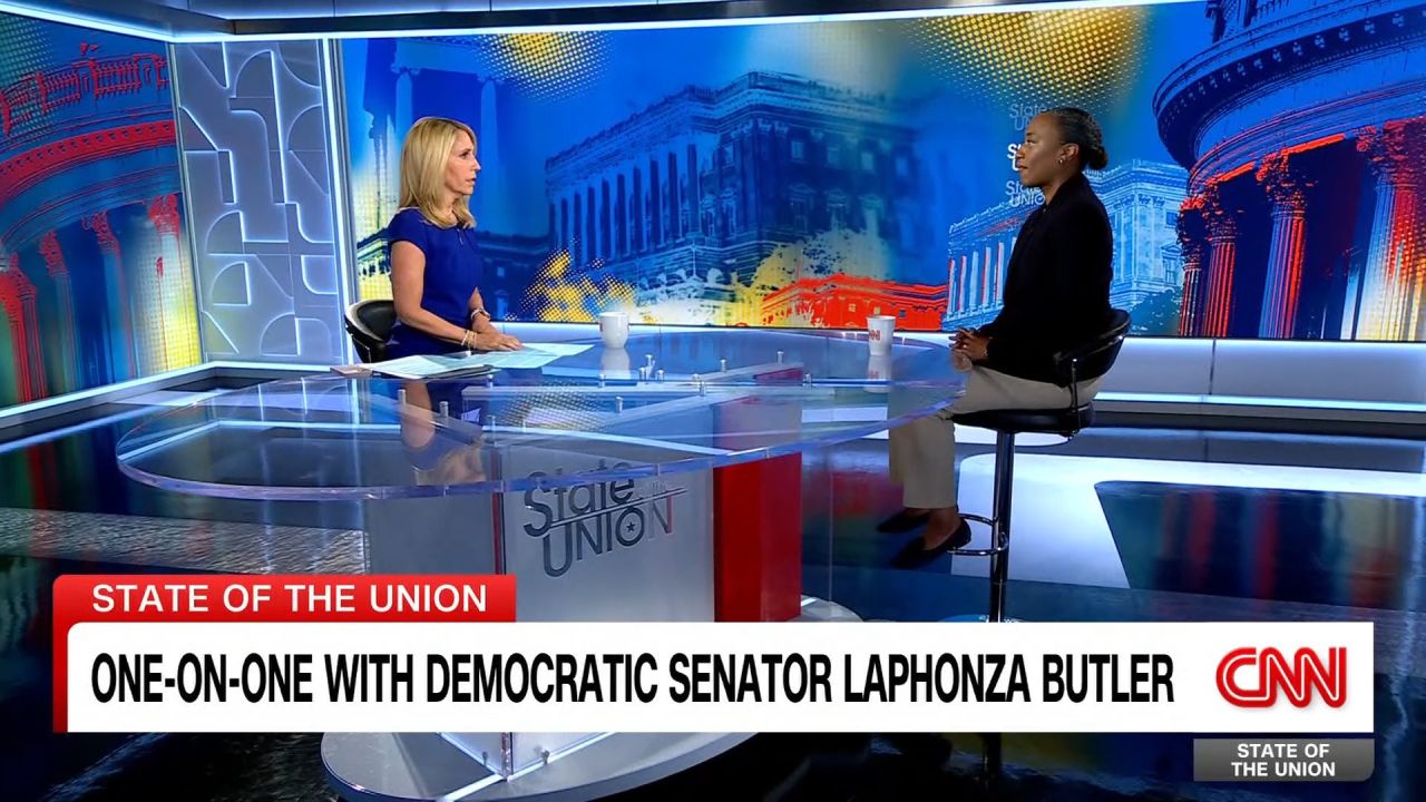 <p>On CNN’s State of the Union, Democratic Sen. Laphonza Butler joins Dana Bash to discuss former President Trump’s attacks on Vice President Harris’ racial identity.</p>