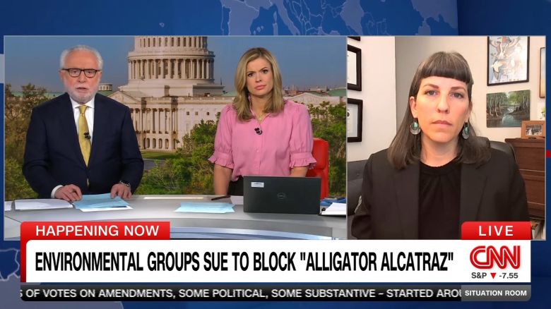 <p>Elise Pautler Bennett, the Florida Director and Senior Attorney at the Center for Biological Diversity, says she's "incredibly concerned about endangered and threatened species" in the Everglades amid construction of the controversial migrant detention center there. </p>
