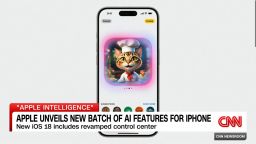 <p>CNN's John Vause speaks to Mark Gurman, Chief Correspondent for Bloomberg News, about Apple's plans to bring A.I. to it's products and whether it can really uphold the standards of privacy it is promoting. </p>