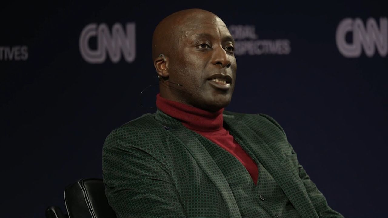 <p>Ozwald Boateng at Global Perspectives</p>