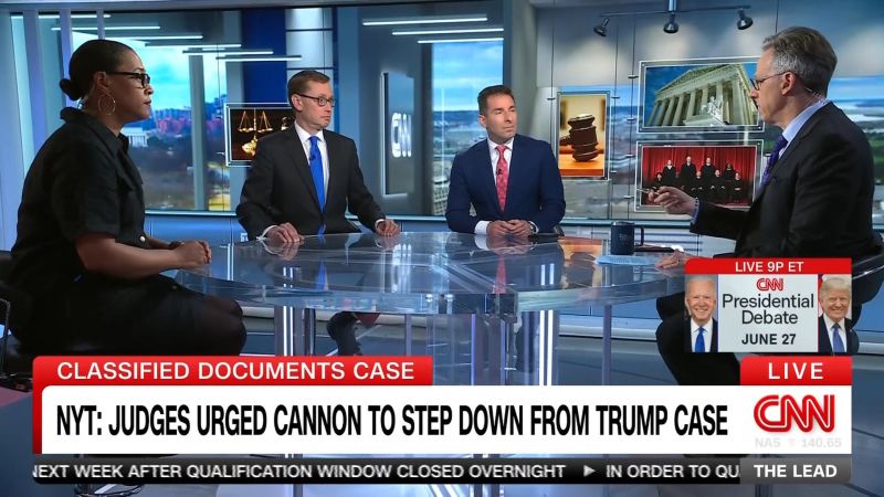 Lawyer: Judge Cannon should recuse herself