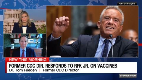 <p>Dr. Tom Frieden, former CDC Director during the Obama administration, tells CNN's Pamela Brown that HHS Secretary Robert F. Kennedy Jr. is packing the CDC's vaccine advisory committee with people who hold "bizarre" and "unscientific" views. </p>