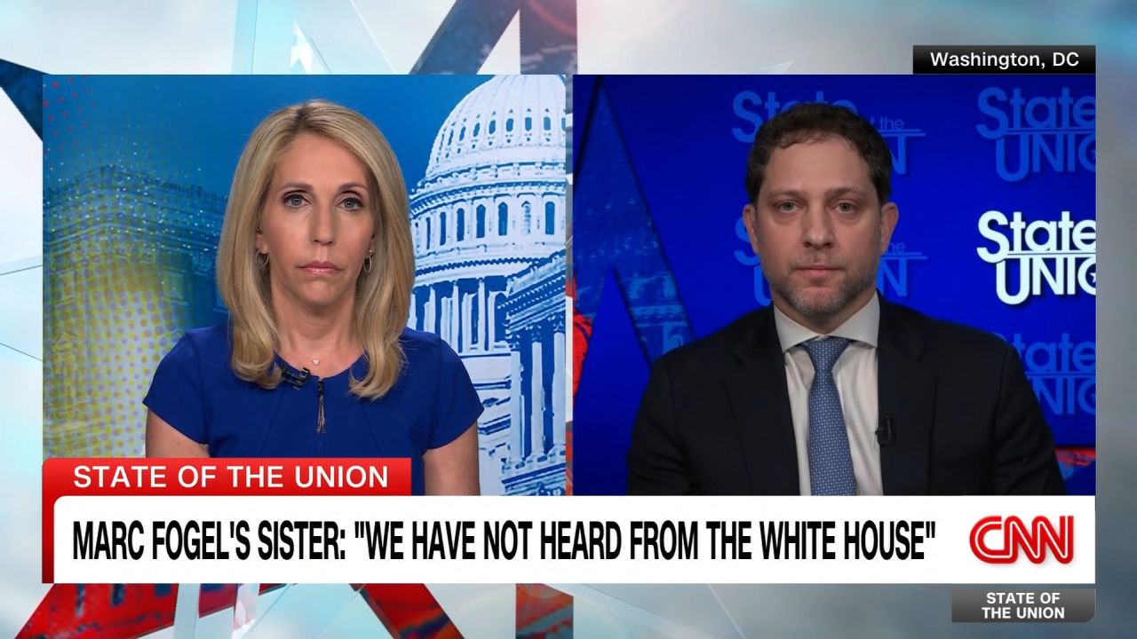 <p>Deputy National Security Adviser Jon Finer says the US is still working to free Marc Fogel, an American still imprisoned in Russia, telling CNN’s Dana Bash he is “on all of our minds every single day.”</p>