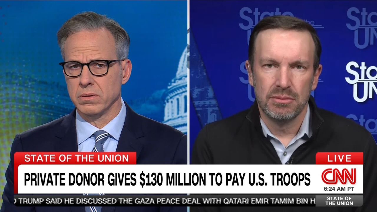 <p>Senator Chris Murphy discusses Trump lashing out at Canada with a tariff increase and responds to Maine Senate candidate who covered up a Nazi-linked tattoo on his chest. </p>