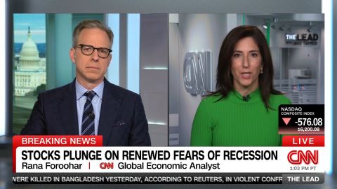 <p>CNN's Rana Foroohar joins The Lead</p>