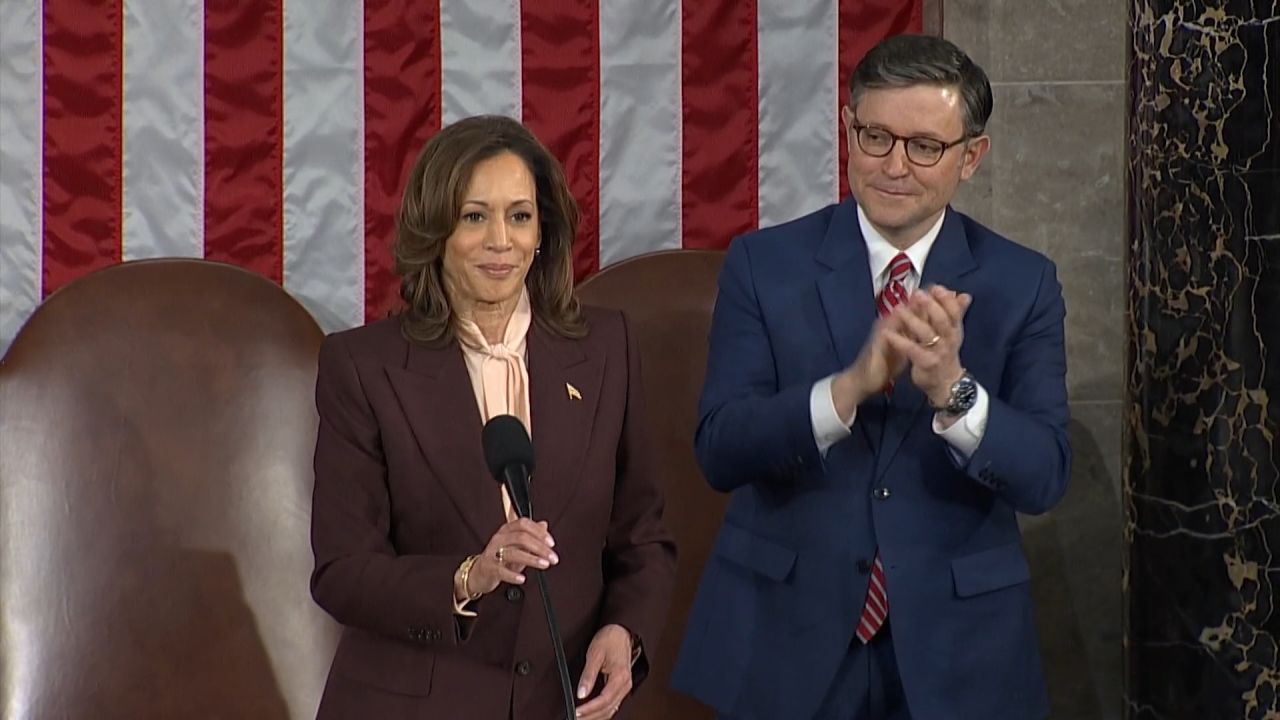 Watch Kamala Harris announce certification of Donald Trump’s election