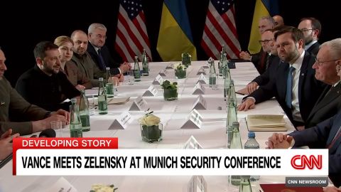 <p>U.S. Vice President JD Vance vented at European leaders at the Munich Security Conference Friday, accusing them of cracking down on free speech and “running in fear” of their own voters. Meanwhile, Ukraine's president thanked the U.S. for its support in its fight with Russia.</p>