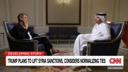 <p>In a wide-ranging interview with CNN's Becky Anderson, Qatar's Prime Minister addresses regional issues, relations with the U.S., and plans to give a luxurious Boeing 747 jet to the Trump administration.</p><p><br /></p>