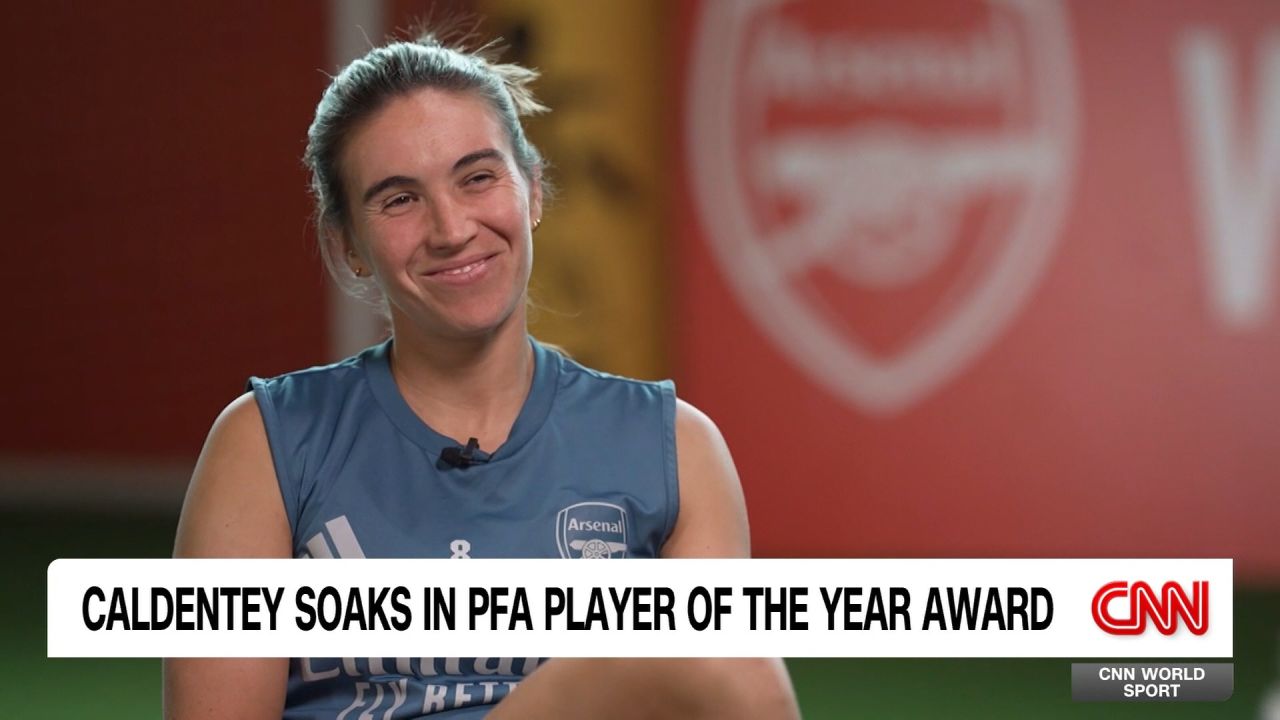 Caldentey soaks in PFA Player of the Year award