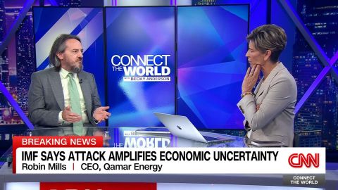 <p>Robin Mills, the CEO of Qamar Energy, joins Becky Anderson to discuss the economic impact of the weekend attacks on Iran.</p>