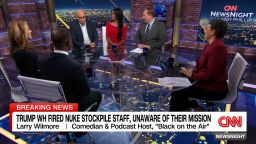 <p>Sources tell CNN that Trump administration officials didn’t realize the National Nuclear Security Administration managed the nation’s nuclear stockpile until after they fired more than 300 staffers from the agency. Panelist Ameshia Cross says her cousin just received a DOGE email informing him he was fired and shares what he experienced.</p>