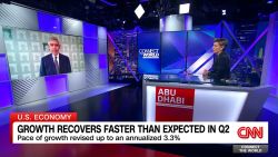 <p>Economist Mohamed El-Erian shares his take on what the 2nd quarter U.S. GDP numbers say about the health of the American economy, in an interview with Becky Anderson. </p>