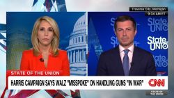 <p>Former presidential candidate Pete Buttigieg joins CNN’s Dana Bash to discuss JD Vance’s attacks that top Democrats are ‘anti-child.’</p>