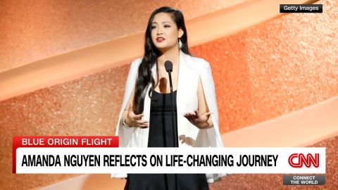 <p>After surviving rape in college, Amanda Nguyen turned to activism, fighting for landmark legislation on rape kit rights. Now, as the first Vietnamese woman in space, she calls her flight a “full-circle healing" moment for survivors everywhere. CNN's Becky Anderson highlights her story.</p>