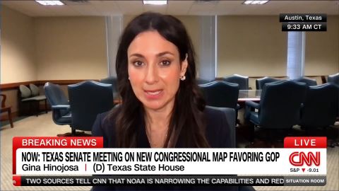 <p>Texas State Lawmaker Gina Hinojosa speaks with CNN's Wolf Blitzer about her and other Democrats' fight against the state's GOP redistricting plan.</p>