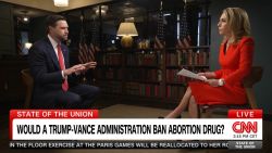 <p>Asked if he’s comfortable with restrictive abortion bans like the one in Texas, Republican vice presidential candidate JD Vance tells CNN’s Dana Bash “I’m not comfortable with anything… because I’m not passing judgment on what these laws should be.”</p>