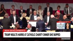 <p>Trump and Harris draw mixed reviews for the Alfred E Smith dinner, which was once marked by good-natured ribbing between presidential candidates.</p>