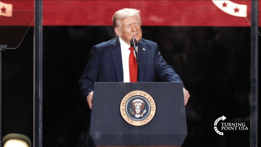 <p>President Donald Trump describes the moment he was told about right-wing political activist Charlie Kirk's death.</p>