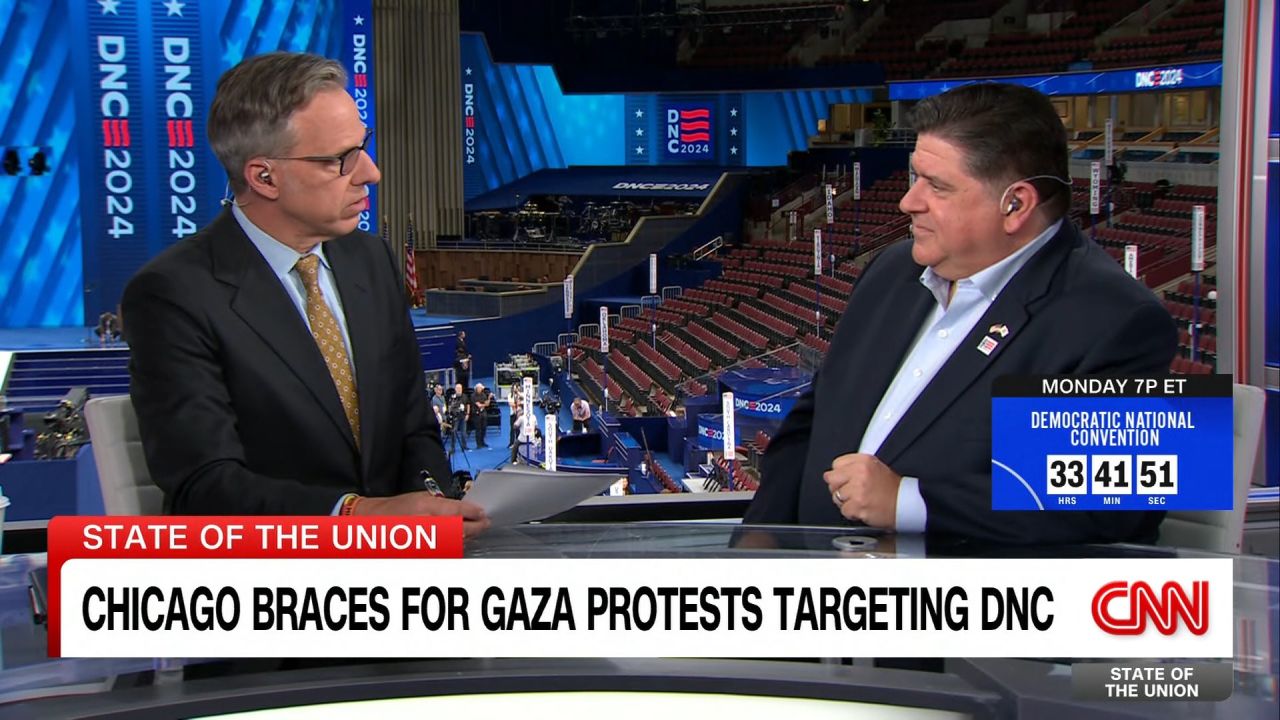 <p>Illinois Gov. JB Pritzker tells CNN’s Jake Tapper that this year’s DNC will be “a whole different ball game” than the chaotic 1968 Chicago convention.</p>