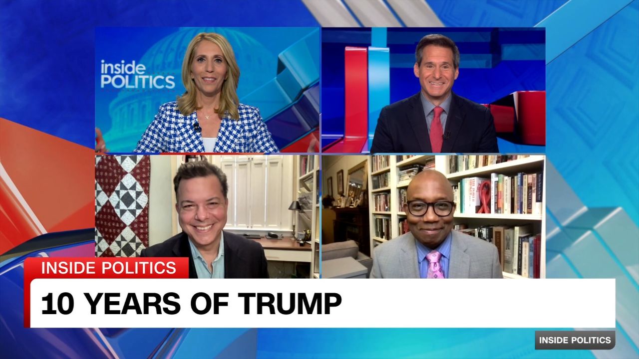 <p>An interview with CNN Analysts who covered Donald Trump's Presidential Bid. They go into depth on their opinions then and how they have developed 10 years later. </p>