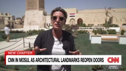 <p>Mosul's iconic mosque, badly damaged by an ISIS attack eight years ago, was restored with support from the UAE. Becky Anderson was there for the reopening. </p>