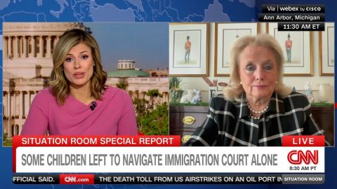 <p>Democratic Rep. Debbie Dingell of Michigan joined "The Situation Room with Wolf Blitzer and Pamela Brown" after a federal appeals court rejected the Trump administration’s request that it halt the next steps in facilitating the return of a mistakenly deported Maryland man.</p>