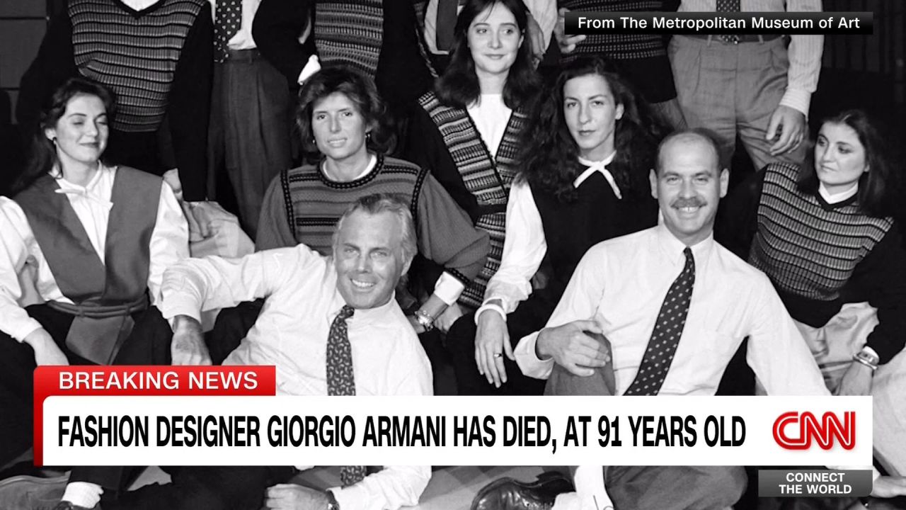 <p>Italian fashion designer Giorgio Armani has died at the age of 91. Barbie Latza Nadeau takes a look at his life and career. </p>