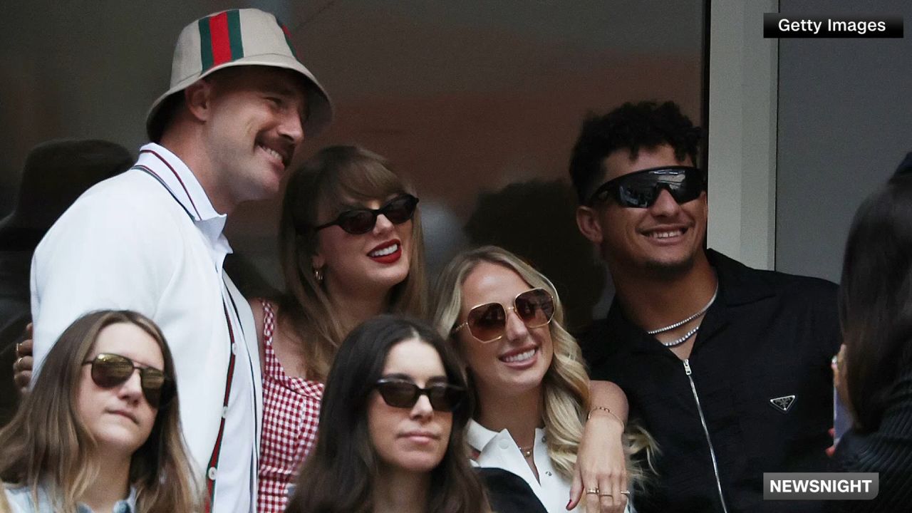 <p>Can you be friends with someone across the political aisle? Panelist Madison Gesiotto argues that Taylor Swift and Brittany Mahomes prove it’s possible.</p>