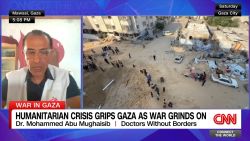 <p>Dr. Mohammed Abu Mughaisib, a Doctors Without Borders physician working inside Gaza, speaks with Eleni Giokos about what Palestinian civilians need right now in the territory.</p><p><br /></p>