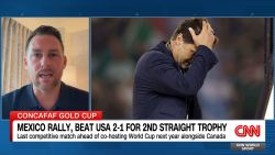 <p>Two of the three 2026 World Cup hosts renewed their rivalry in the final of the Concacaf Gold Cup on Sunday. TNT Sports analyst Brian Dunseth gave his verdict to CNN Sport's Coy Wire</p>