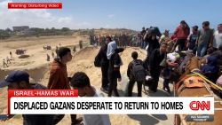 <p>Jomana Karadsheh hears from displaced Gazans who are yearning to return to their homes.</p>