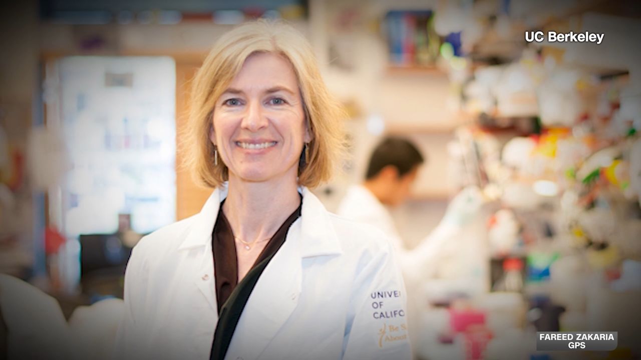 <p>Nobel laureate Jennifer Doudna tells Fareed about her path to becoming a leading scientist and explains how her discovery of CRISPR can help cure diseases and improve crops.</p>