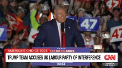 <p>Donald Trump's campaign is calling for an investigation in what it says is an illegal contribution to Kamala Harris’ campaign by Britain's Labour Party.</p>