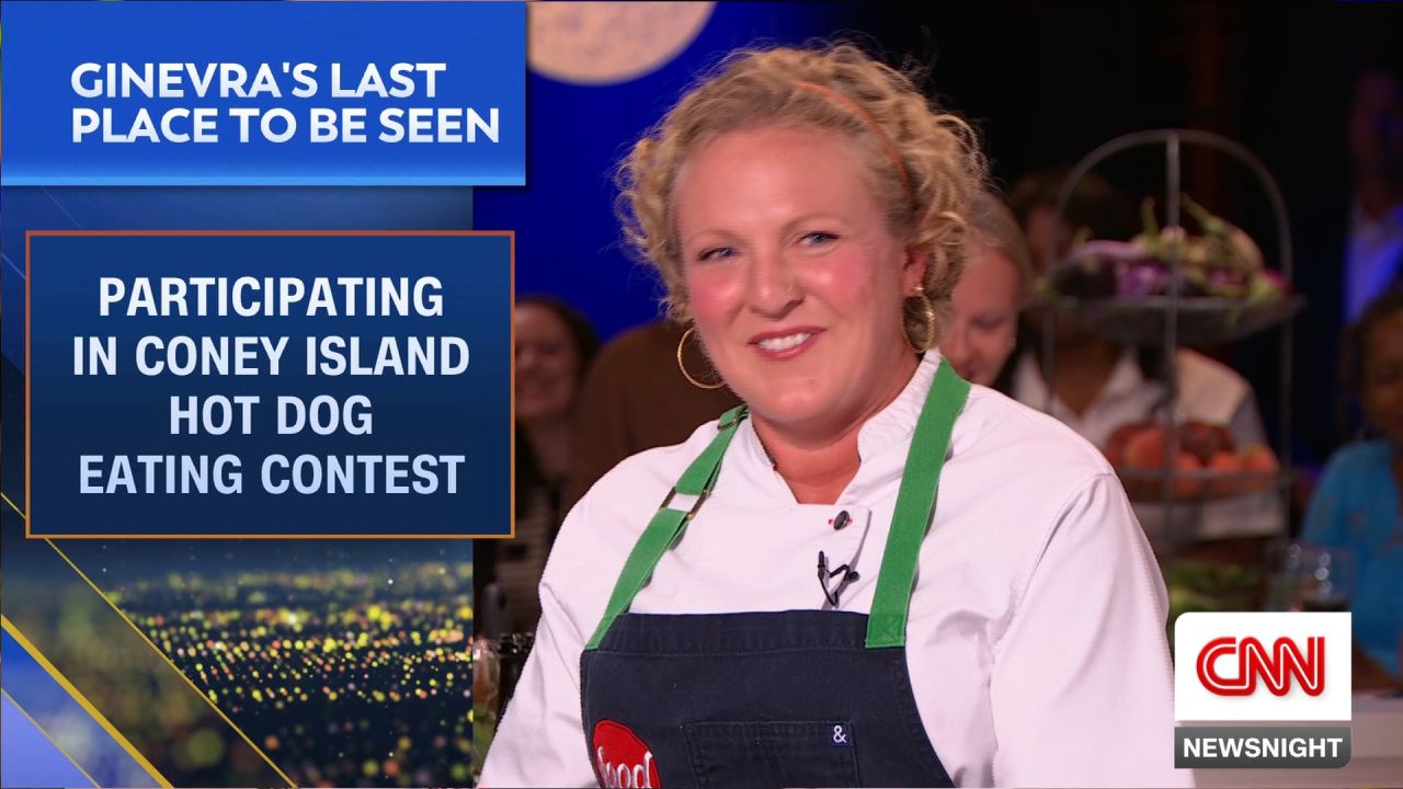 <p>This week’s viral Jumbotron moment got us thinking: where’s the last place you’d want to get caught on camera? The NewsNight panel shares their nightmare scenarios - from Coney Island hot dog contests to sipping seltzers at "Gen Z" bars.</p>