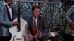 <p>The search is on for the lost 'Back to the Future' guitar Michael J. Fox played in the movie, a first look at new Margot Robbie movie trailer, and Taylor Swift's streaming surge. Douglas Hyde reports.</p>
