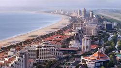 <p>Kim Jong Un unveiled a new lavish seaside resort that is set against what human rights observers describe as stark realities of hunger and hardship across North Korea. CNN's Will Ripley reports on what the high-rise hotels that accommodate nearly 20,000 people.</p><p><br /></p><p>Video shows Kim Jong Un's new seaside resort</p><p>Kim Jong Un sets up lavish resort on military testing grounds</p><p>See inside Kim Jong Un's high-rise seaside resort</p><p><br /></p>