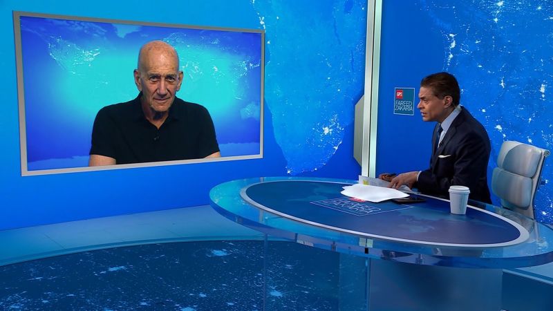 On GPS: Former Israeli PM says Israel is committing war crimes in Gaza