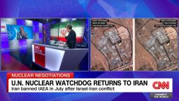 <p>As the IAEA looks to start inspections in Iran, the EU triggers a sanctions snapback mechanism, giving Iran and the EU 30 days for diplomacy. International Atomic Energy Agency chief Rafael Grossi discusses it with Becky Anderson.</p>